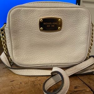 Michael Kors small faux leather crossbody bag